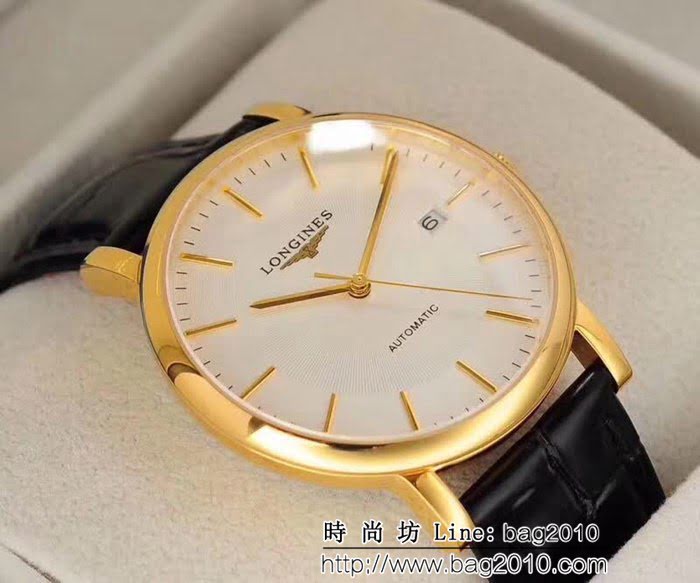 LONGINES浪琴 全新升級博雅系列 時尚男士腕表 WSS1203